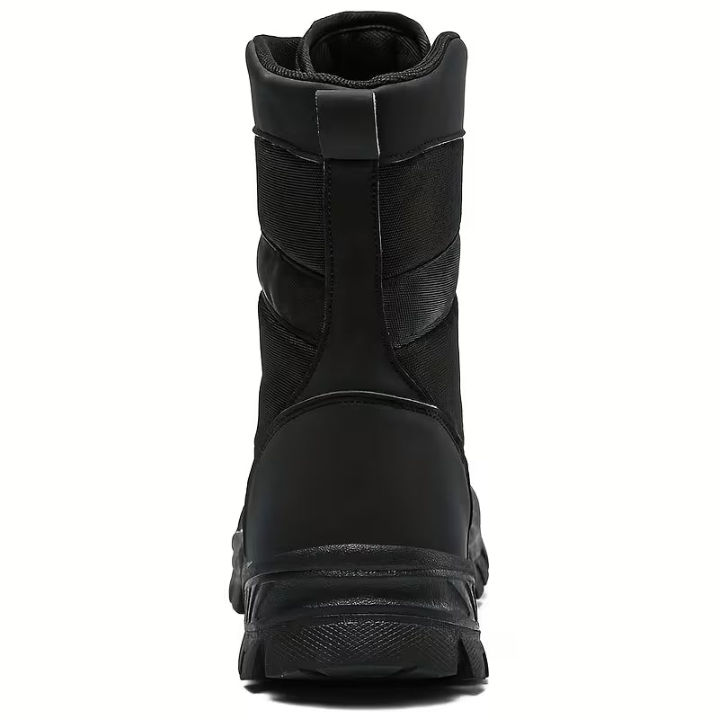 New Autumn And Winter Men'S Long Boots in Solid Colors