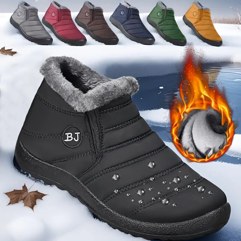 VitaFeet | Stivali invernali eleganti e minimalisti con suola antiscivolo
