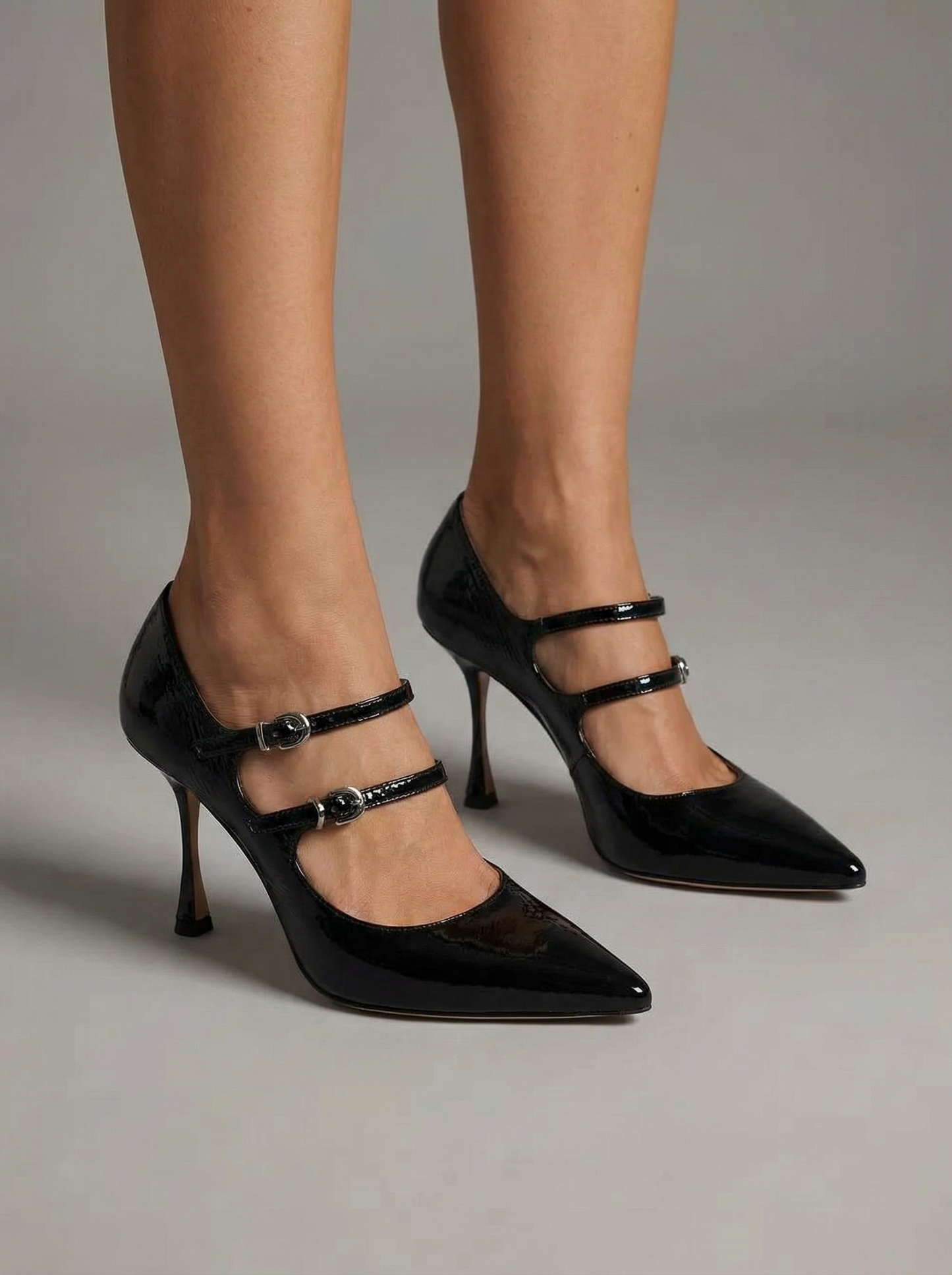Bella Notte – Black Chic Stable Pumps